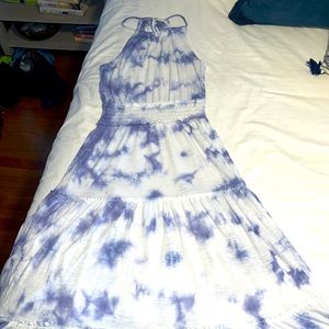 Z Supply Tie Dye Halter Dress. Worn once Size Small